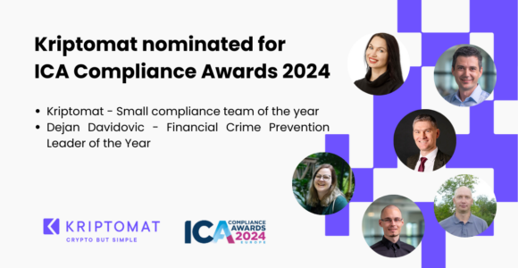 estonia-based crypto trading platform kriptomat has been nominated for ica compliance award estonia-based crypto trading platform kriptomat has been nominated for ica compliance award